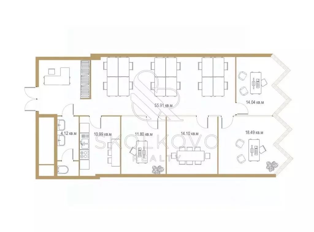 Офис в Москва Ленинский просп., 38 (136 м) - Фото 1