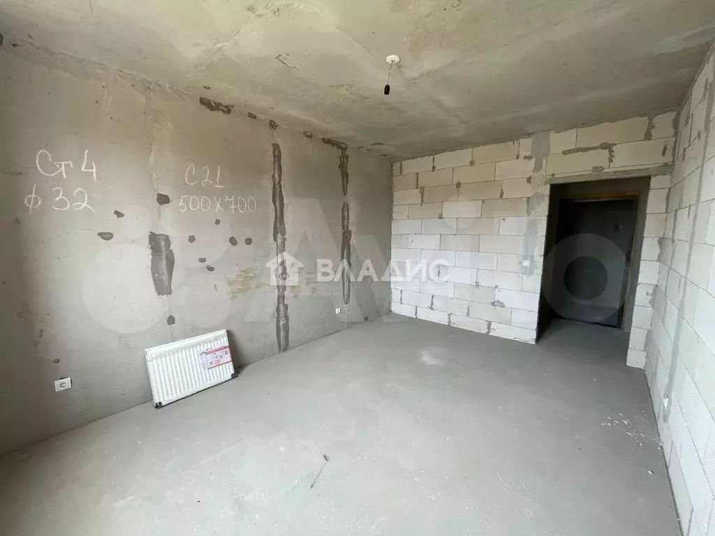 1-к. квартира, 44,5 м, 4/8 эт. - Фото 1
