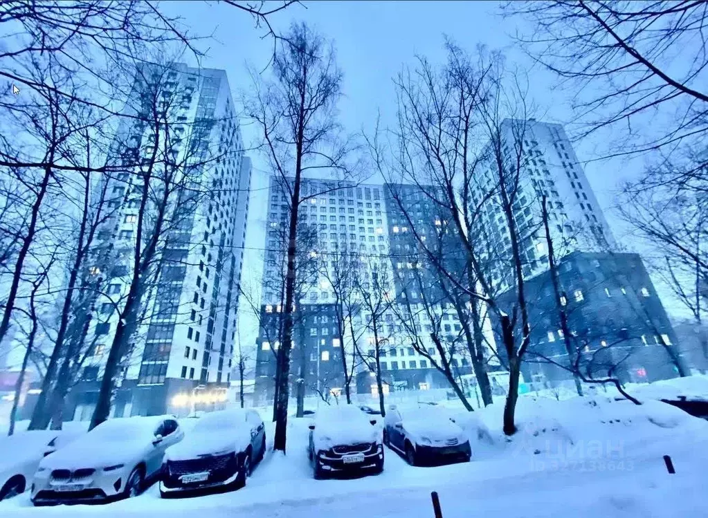 Студия Москва 3-я Гражданская ул., 21 (27.5 м) - Фото 1