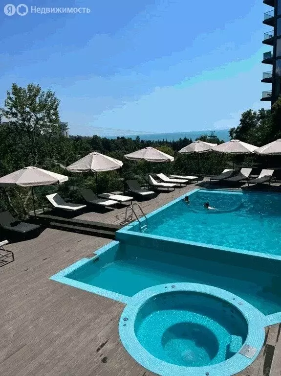 Квартира-студия: Сочи, микрорайон Светлана, Депутатская улица, 14 (17 ... - Фото 2