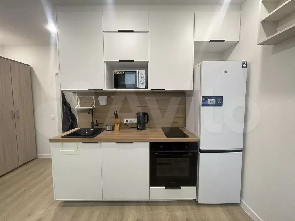 Квартира-студия, 22,7 м, 2/12 эт. - Фото 0