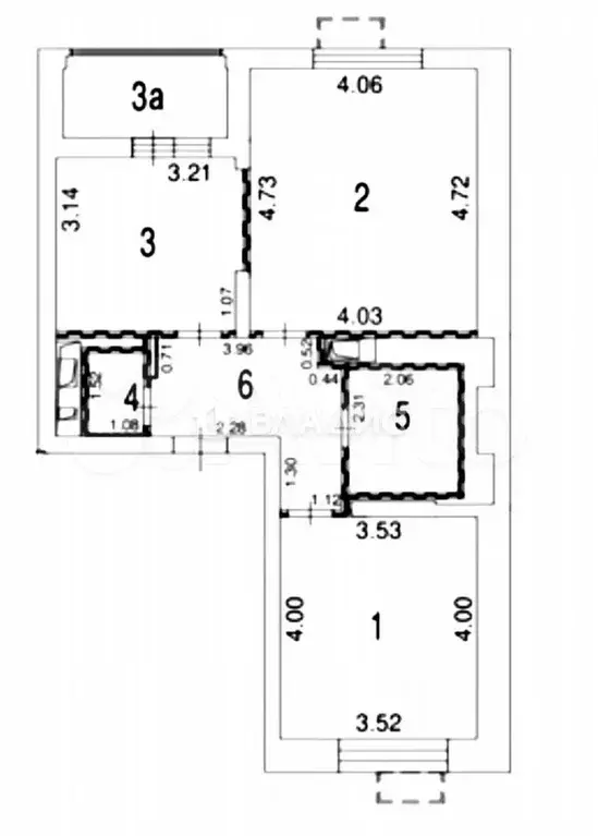 2-к. квартира, 58,5 м, 21/24 эт. - Фото 1