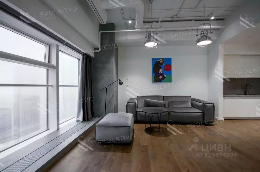 2-к кв. Москва 1-й Красногвардейский проезд, 15 (76.7 м) - Фото 0