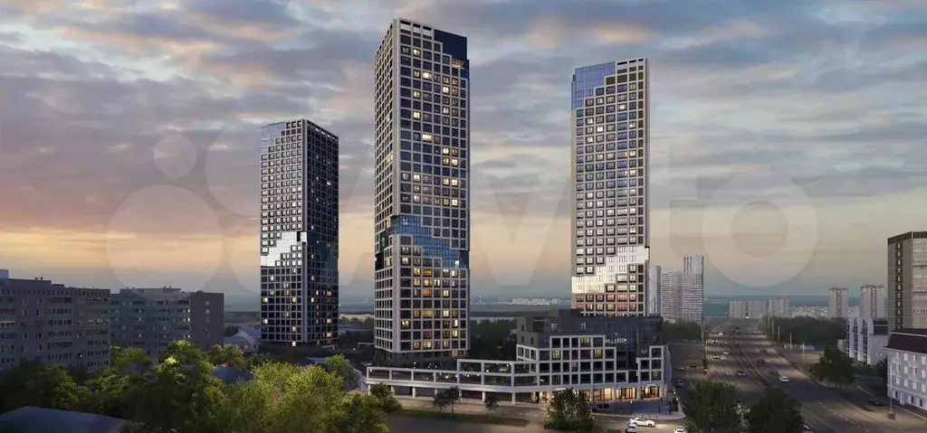 2-к. квартира, 70,7 м, 8/31 эт. - Фото 1