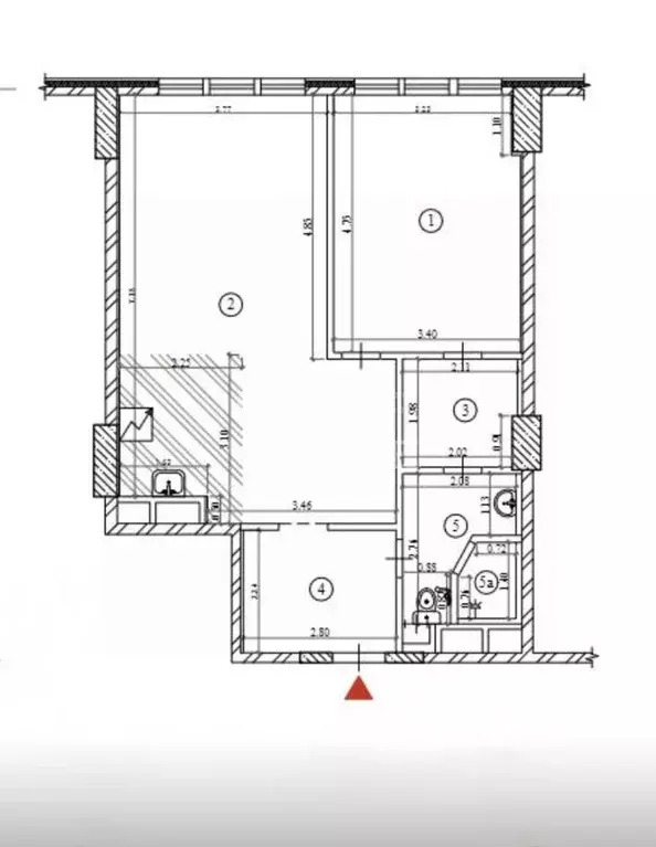2-к кв. Москва Мытная ул., 40к2 (64.5 м) - Фото 2