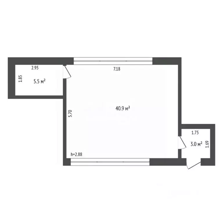 Помещение свободного назначения в Тюменская область, Тюмень ул. ... - Фото 2