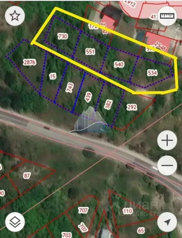 Участок в Крым, Ялта городской округ, с. Оползневое ул. Кикинеизская, ... - Фото 1