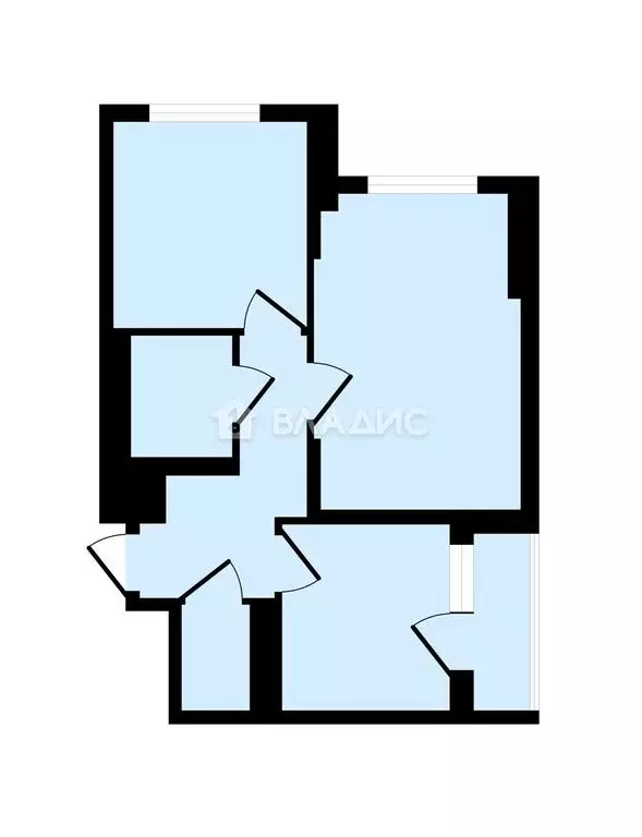 2-комнатная квартира: Москва, Зеленодольская улица, 30к1 (58.5 м) - Фото 1