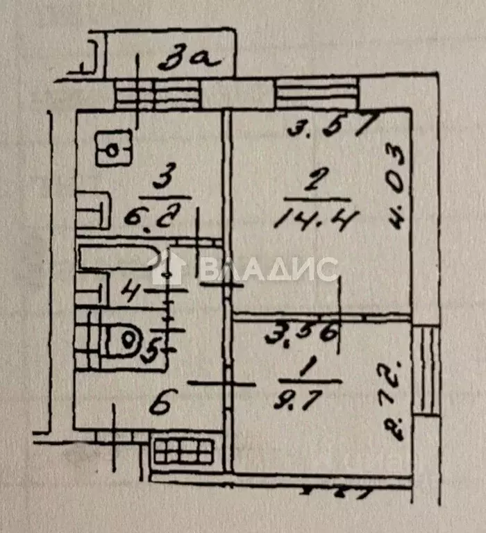 2-к кв. Москва Зеленоградская ул., 31К1 (38.5 м) - Фото 1