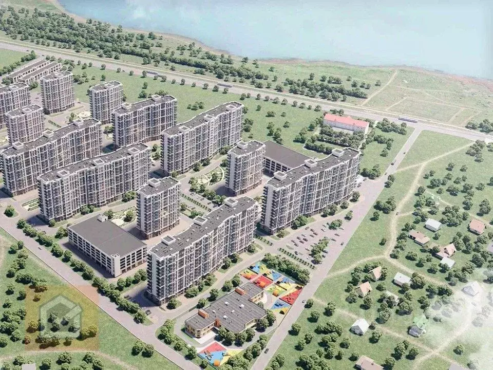 2-к кв. Крым, Евпатория городской округ, Заозерное пгт ул. Аллея ... - Фото 1