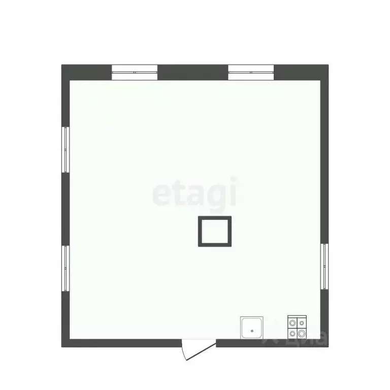Дом в Бурятия, Закаменск Юбилейная ул., 10 (61 м) - Фото 1