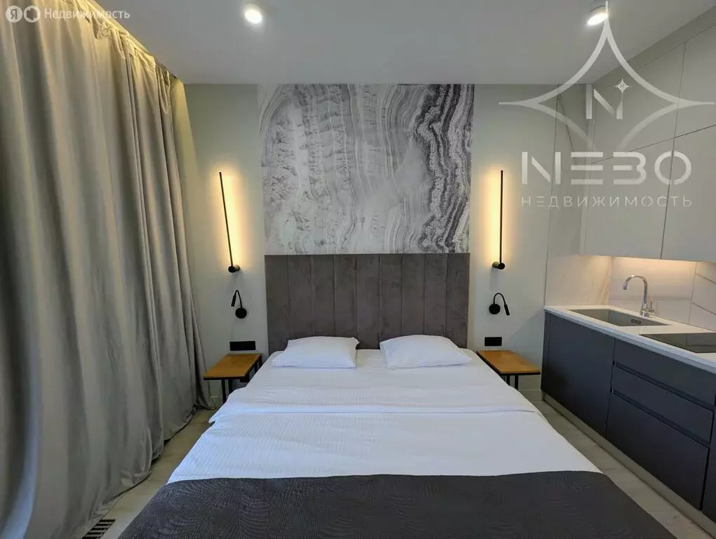 Квартира-студия: Сочи, Лучезарная улица, 1А (26.8 м) - Фото 1