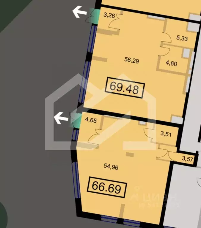 Помещение свободного назначения в Московская область, Химки Планерный ... - Фото 2