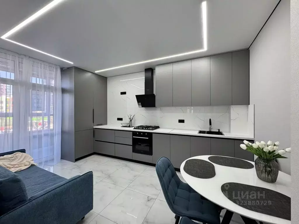 2-к кв. Ростовская область, Ростов-на-Дону ул. Берберовская, 7/2 (50.0 ... - Фото 1