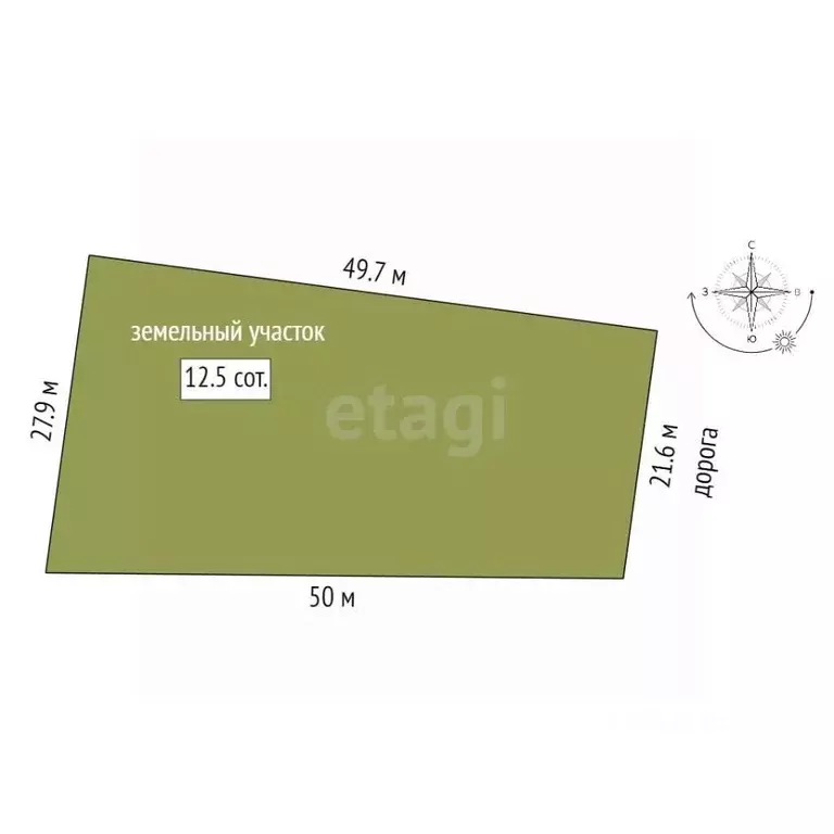 Участок в Свердловская область, Сысертский муниципальный округ, пос. ... - Фото 2