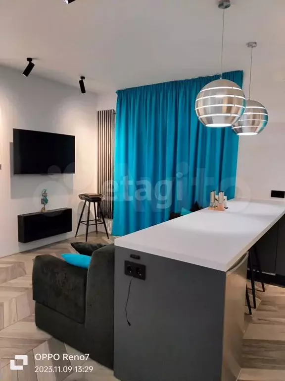 1-к. квартира, 36 м, 1/3 эт. - Фото 1