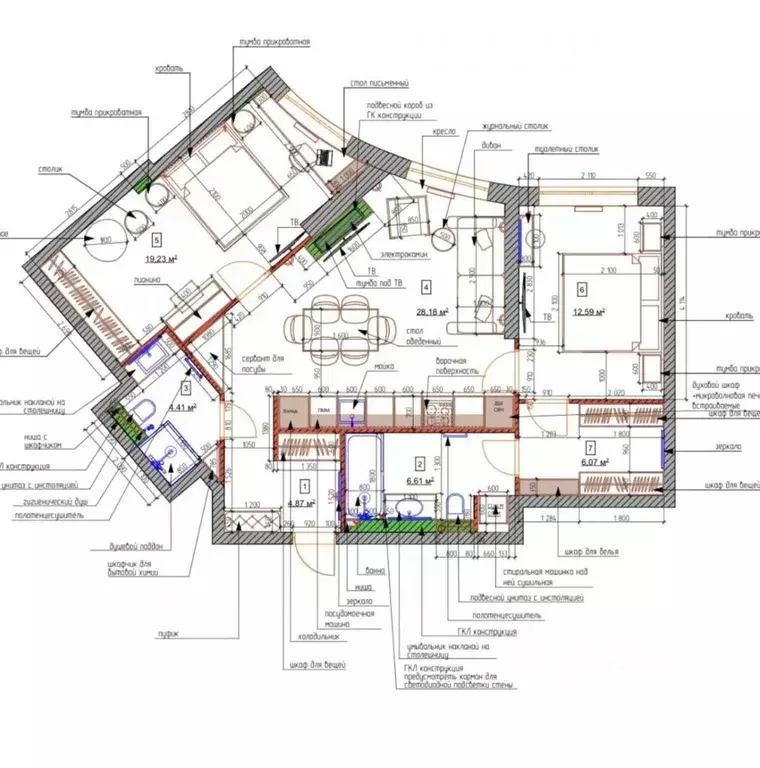 3-к кв. Москва ул. Лобачевского, 120к1 (84.4 м) - Фото 2