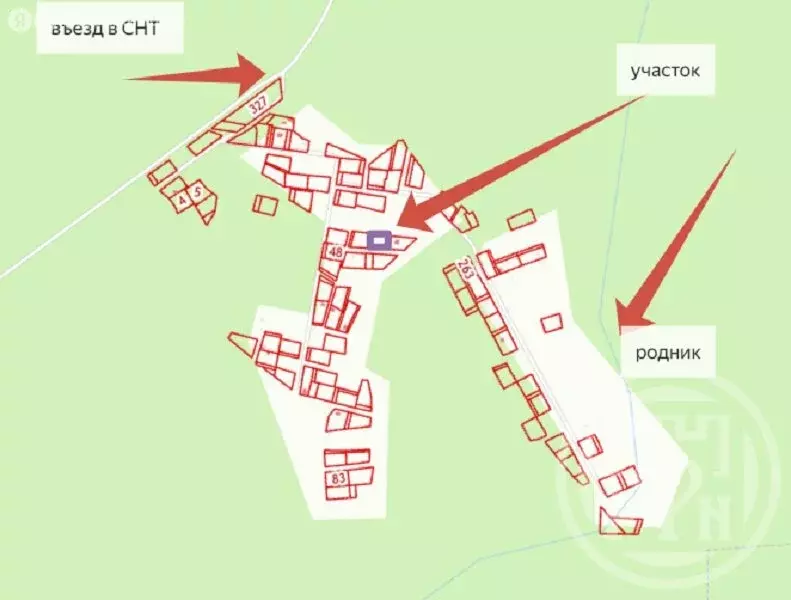 Участок в Ларионовское сельское поселение, СНТ Кротово (11.35 м) - Фото 2