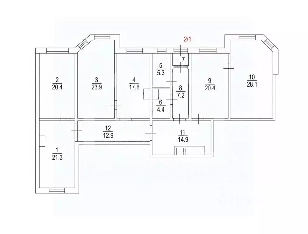 Помещение свободного назначения в Москва пос. Коммунарка, 7А (179 м) - Фото 2