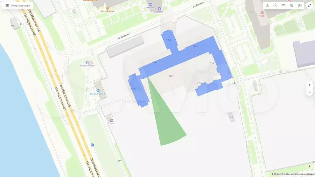 Квартира-студия, 19,4 м, 5/23 эт. - Фото 1