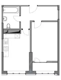 1-к кв. Чеченская республика, Шали Шалинский район, Ахмат жилой ... - Фото 1