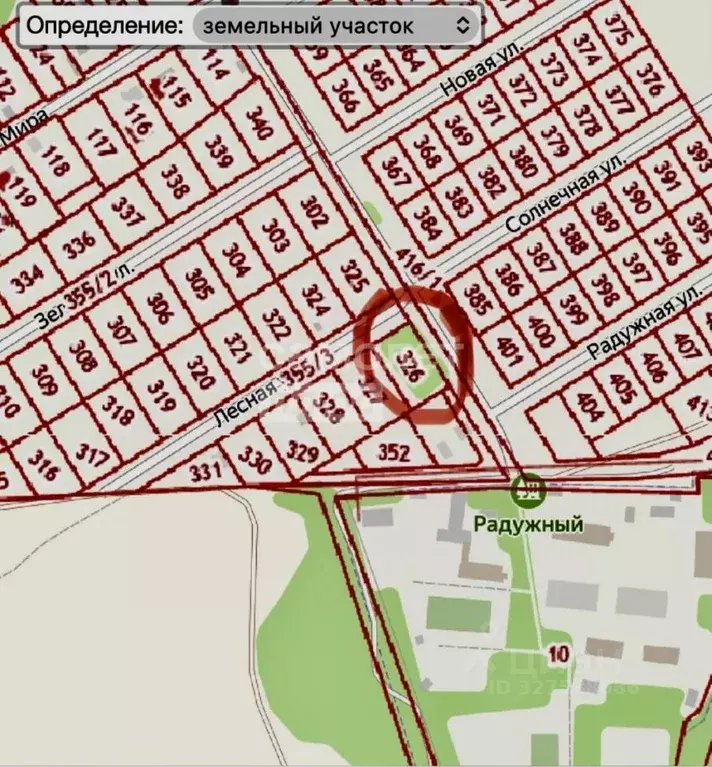 Участок в Марий Эл, Медведевский район, Сенькинское с/пос, д. Сенькино ... - Фото 2