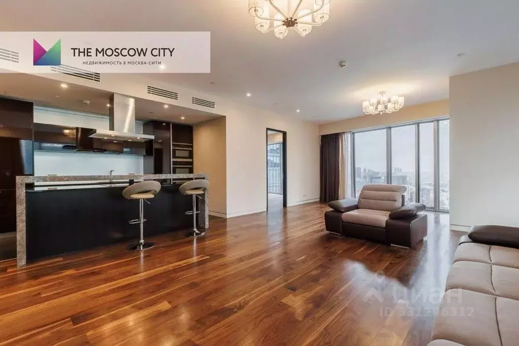 3-к кв. Москва 1-й Красногвардейский проезд, 21с1 (160.0 м) - Фото 2