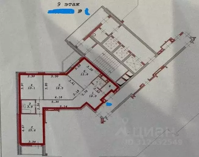 3-к кв. Новосибирская область, Новосибирск Сухарная ул., 101/1 (85.1 ... - Фото 1