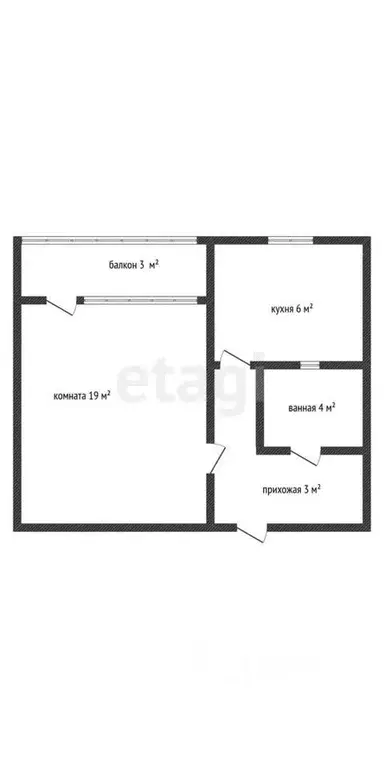 1-к кв. Адыгея, Майкоп Краснооктябрьская ул., 47 (35.0 м) - Фото 1