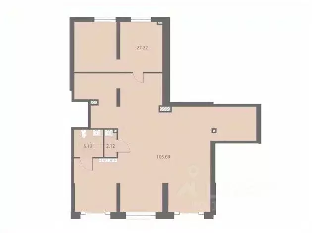 Помещение свободного назначения в Санкт-Петербург № 54 муниципальный ... - Фото 1