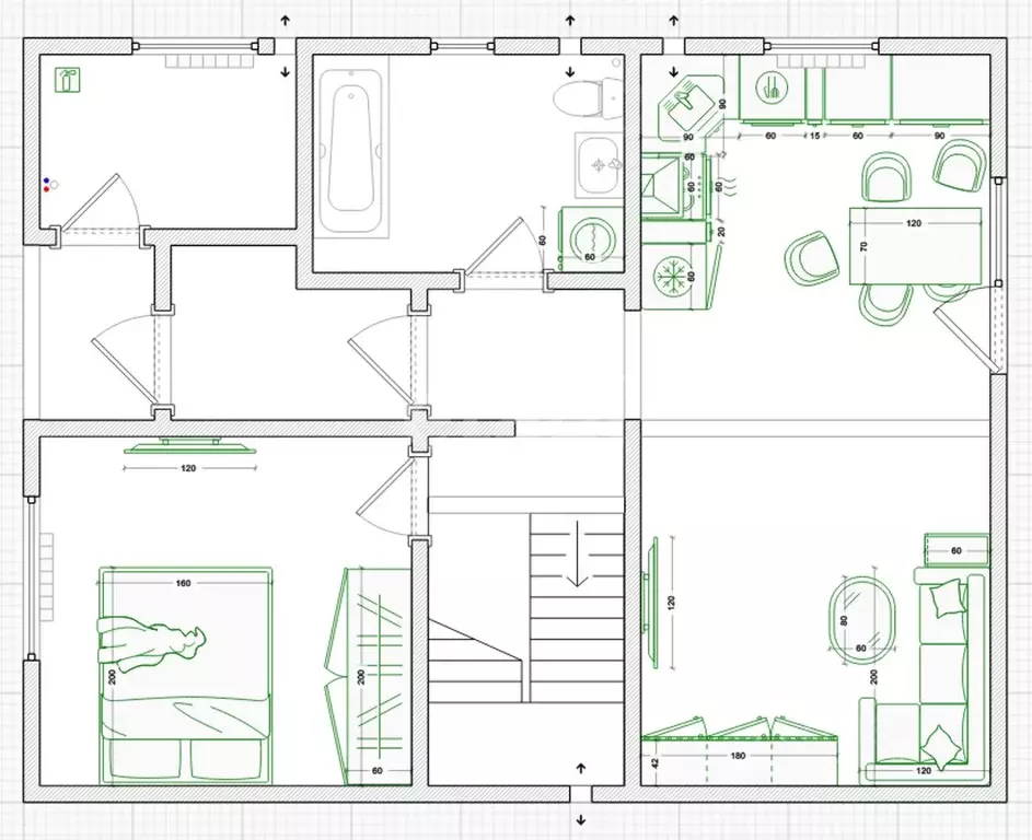 Дом в Сахалинская область, Анивский городской округ, с. Троицкое, ... - Фото 1
