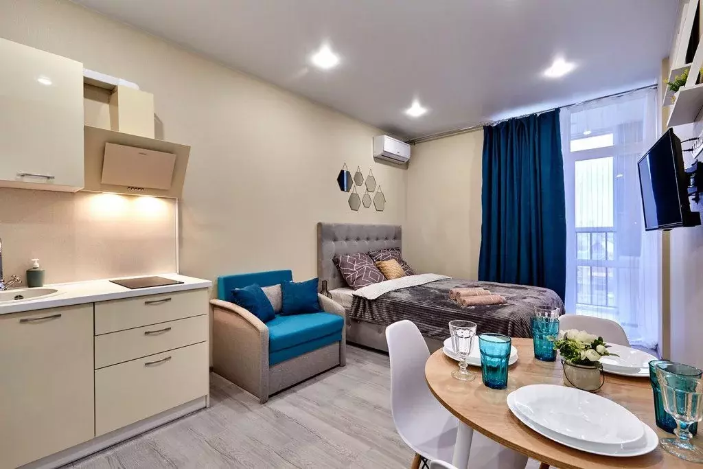 1-к кв. Краснодарский край, Краснодар Имени Демьяна Бедного жилмассив, ... - Фото 1