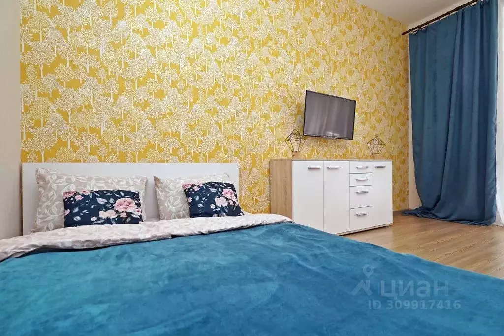 1-к кв. Татарстан, Казань ул. Рауиса Гареева, 94 (40.0 м) - Фото 0