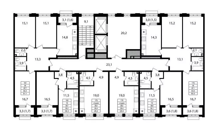 Квартира-студия: Москва, Михалковская улица, 48к1 (28.4 м) - Фото 1