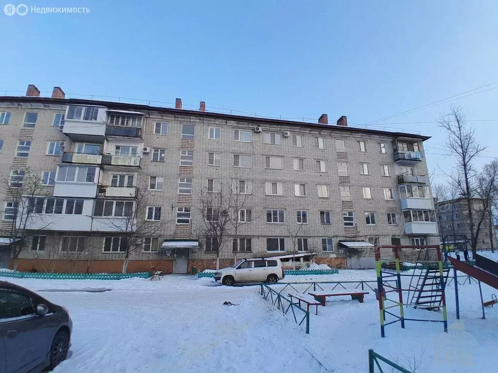 2-комнатная квартира: Биробиджан, улица Шолом-Алейхема, 94 (44 м) - Фото 1