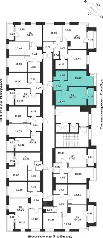 1-к кв. Тульская область, Тула городской округ, с. Осиновая Гора ул. ... - Фото 2