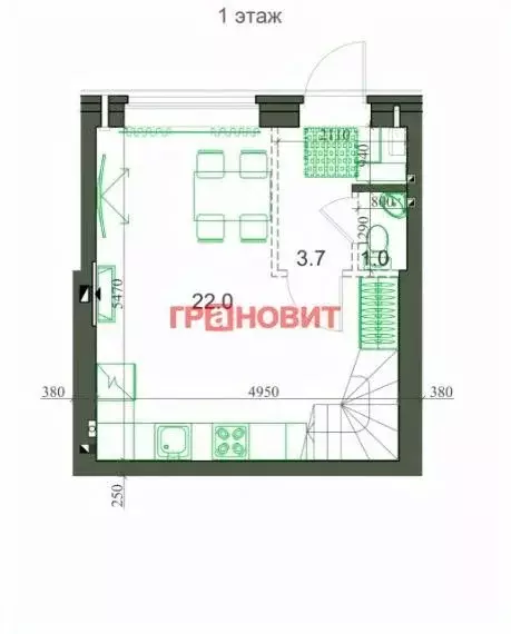 3-к кв. Новосибирская область, Новосибирский район, Мичуринский ... - Фото 2