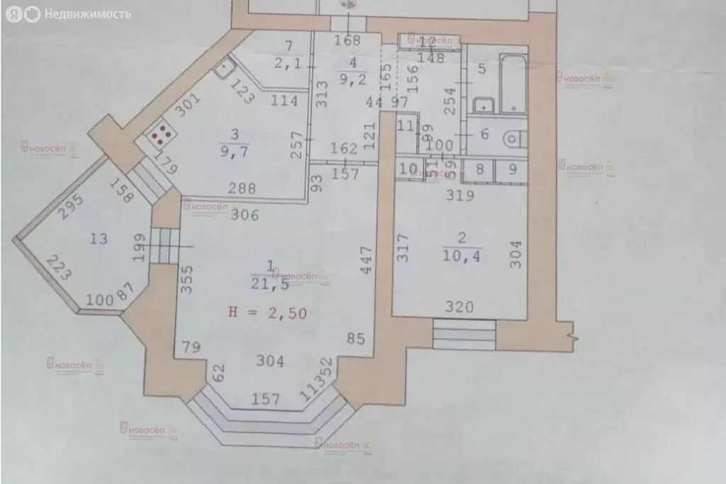 2-комнатная квартира: Екатеринбург, Таватуйская улица, 6 (59 м) - Фото 0