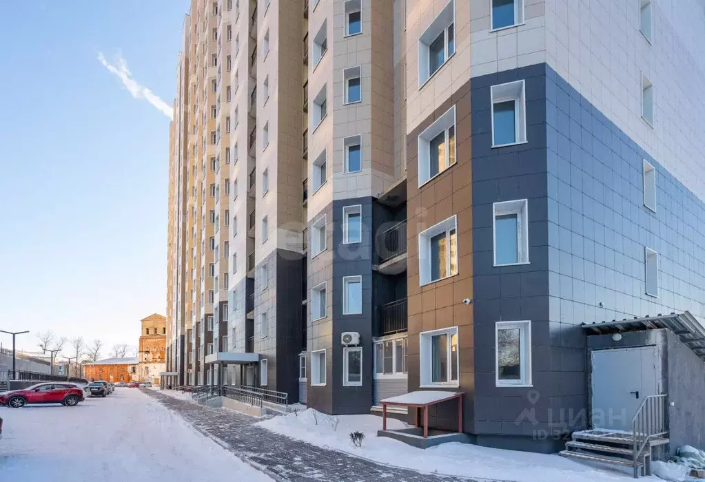 1-к кв. Хабаровский край, Хабаровск ул. Салтыкова-Щедрина, 1/1Б (37.4 ... - Фото 1