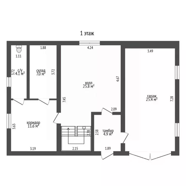 Офис в Ямало-Ненецкий АО, Тарко-Сале Пуровский район, Газпромовская ... - Фото 2
