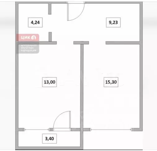 1-к кв. Рязанская область, Рязань Совхозная ул., 6 (45.17 м) - Фото 1