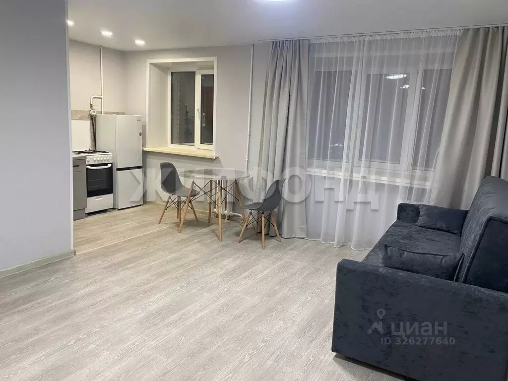 Студия Новосибирская область, Новосибирск ул. Мичурина, 41 (30.0 м) - Фото 1