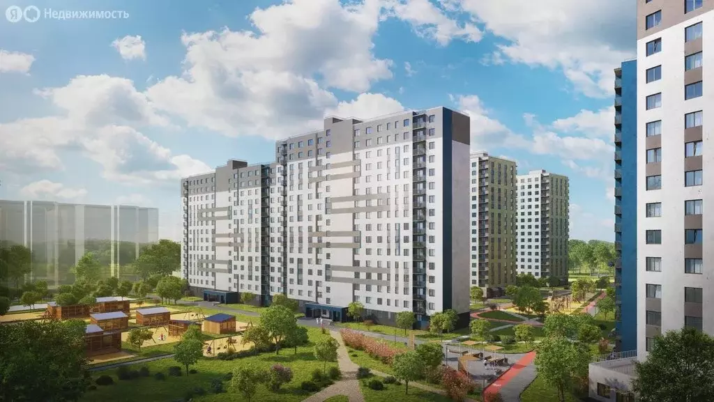 1-комнатная квартира: посёлок Ковалёво, жилой комплекс ЛСР Ржевский ... - Фото 1