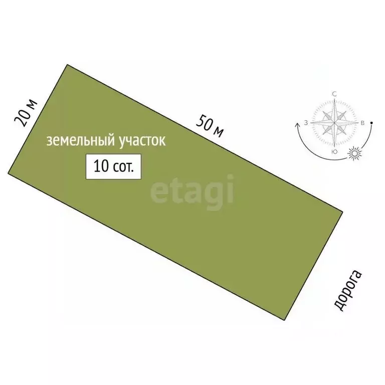 Участок в Мордовия, Саранск Натуралист СНТ,  (10.0 сот.) - Фото 1