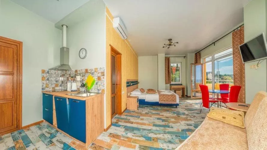 Студия Крым, Ялта муниципальный округ, Кореиз пгт ул. Прибрежная, 1А ... - Фото 2