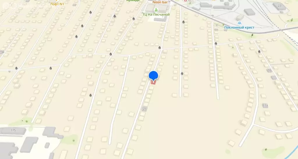 Участок в Белово, Песочная улица (14.66 м) - Фото 1