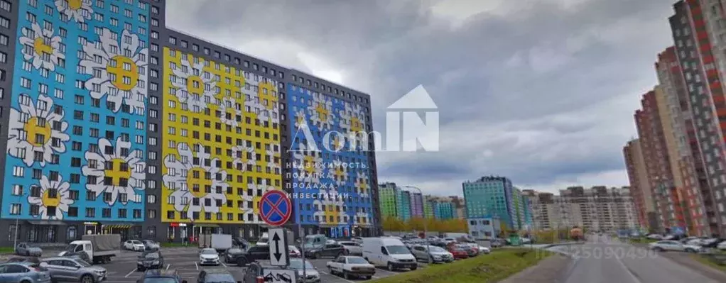 Студия Ленинградская область, Мурино Всеволожский район, ул. Шоссе в ... - Фото 1