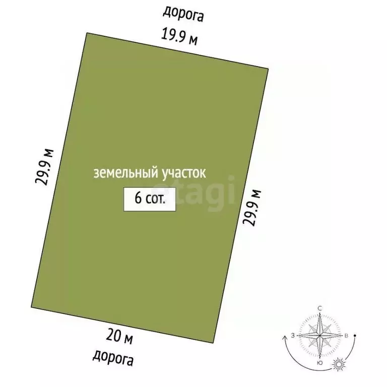 Участок в Ямало-Ненецкий АО, Новый Уренгой Семейный мкр,  (6.0 сот.) - Фото 1