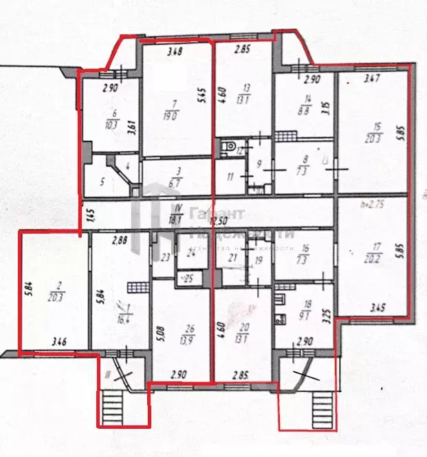 Офис в Мурманская область, Мурманск ул. Шмидта, 6 (211 м) - Фото 1