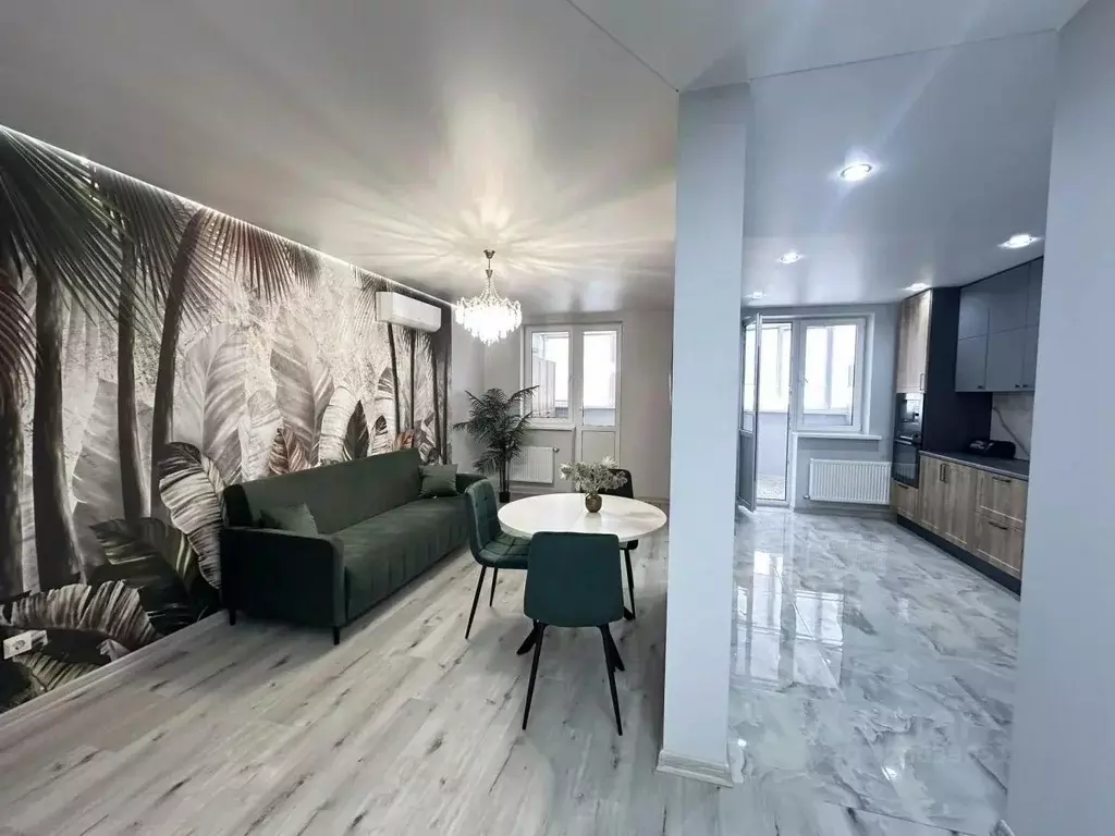 3-к кв. Краснодарский край, Краснодар ул. Цезаря Куникова, 24к3 (80.0 ... - Фото 2